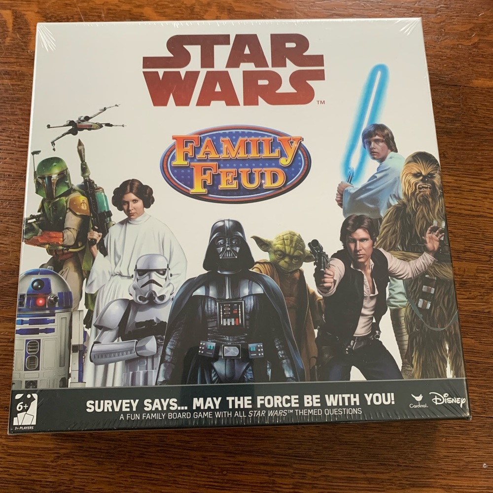 Disney Star Wars Family Feud Game - Red and Black